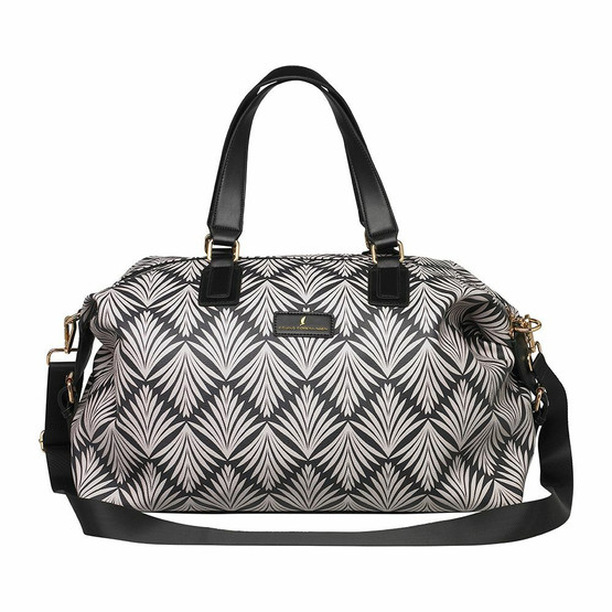 Dinah Weekende Matkakassi , musta/beige