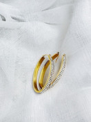 Korvakorut Ovaali timattirenkaat 4 cm