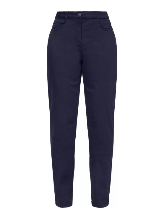 Madelaine Puuvilla housut, Midnight Blue 