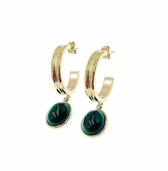 Korvakoru opal green 