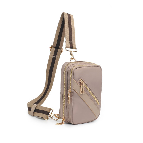 Sling & Belt Bag beige