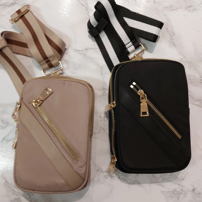 Sling & Belt Bag musta