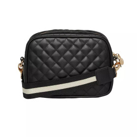 Linnea Harlequin Crossbody Bag , musta