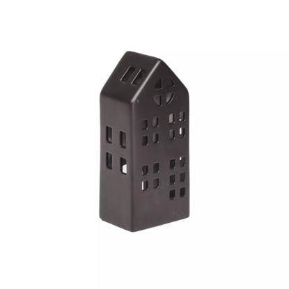 Musta tuikkulyhty 19,5cm