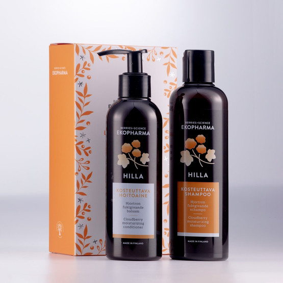 Ekopharma Hilla Hiukset Lahjapakkaus - Shampoo ja Hoitoaine