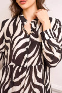 Diiva mekko Zebra kuviolla