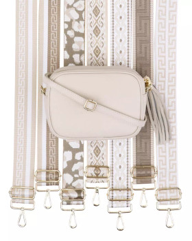 Crossbody-laukku,kerma