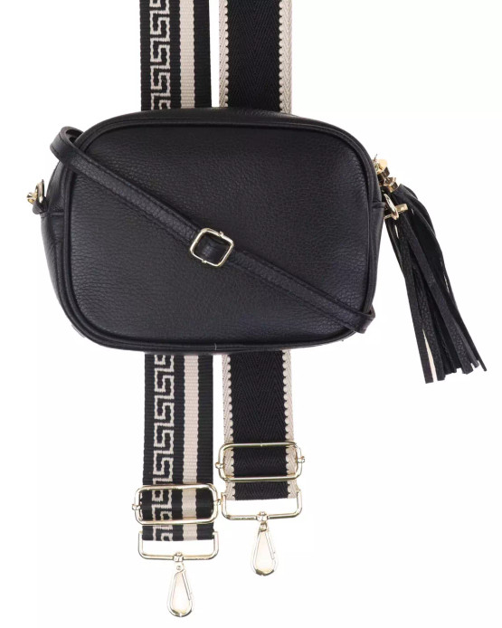 Crossbody-laukku, musta