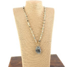 Jolia kaulakoru , ruostumaton teräs  harmaa