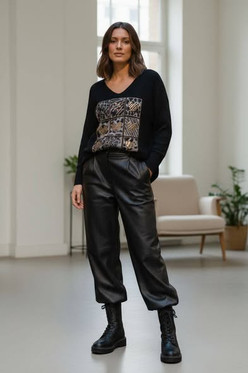 Painokuvioitu  Ines neule