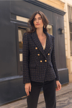 Susan Tweed  bleiseri, tummasininen