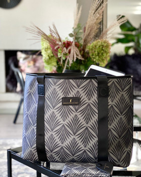 Laukku Danica Phoenix Palm, musta / harmaa