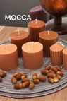 Pöytäkynttilä 7cm Mocca