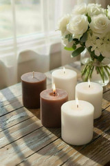 Kotimaiset Aventuriini kynttilät