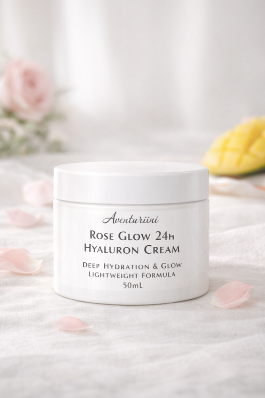  Rose Glow 24h Hyaluron Cream – Kevyt päivä- ja yövoide