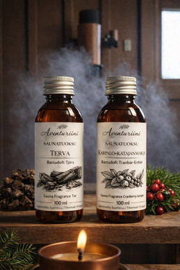 Aventuriini Saunatuoksu 100ml – Karpalo, Katajanmarja 