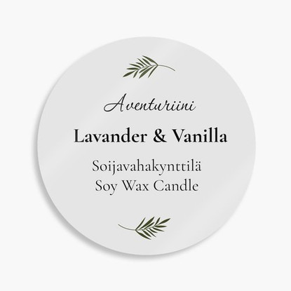  Soijavahakynttilä  Lavander & Vanilla