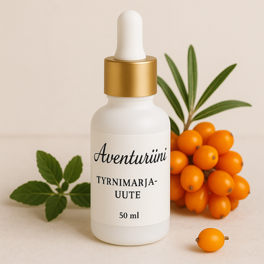 Tyrnimarjauute – Vitamiinirikas antioksidanttieliksiiri ihollesi 50 ml