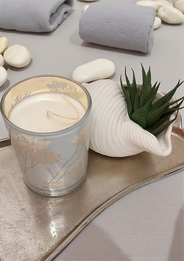 Soijavahakynttilä   White Musk  120h