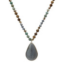 Kaulakoru Ellen, harmaa