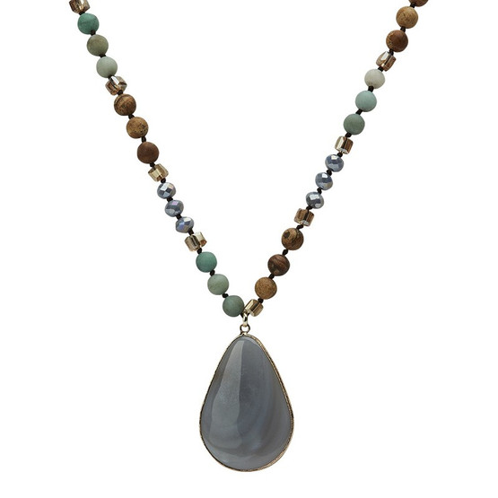 Kaulakoru Ellen, harmaa