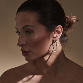 Korvakorut Emelie, grey 