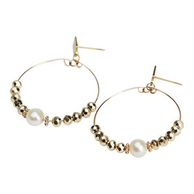 Korvakorut Nelly, gold 