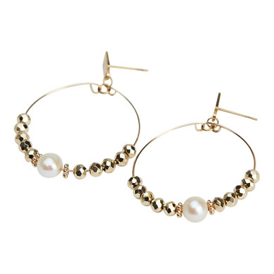 Korvakorut Nelly, gold 