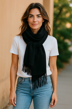   Cashmere Sensation huivi, musta