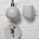 Kylpyhuone setti dotts, valkoinen