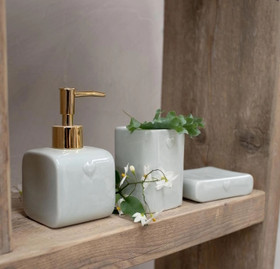 Kylpyhuone setti heart, Karibian vihreä