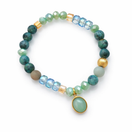 Ocean Green rannekoru riipuksella