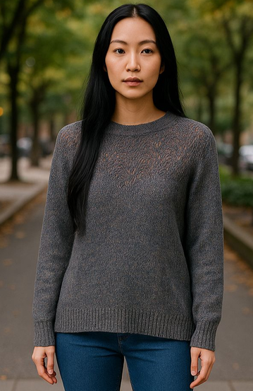 Neulepusero Blue Melange 