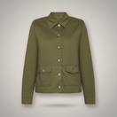 Oliivinvihreä kevyt jakku – täydellinen arjen luottovaate