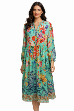 Padarais mekko – silkki-viskoosia