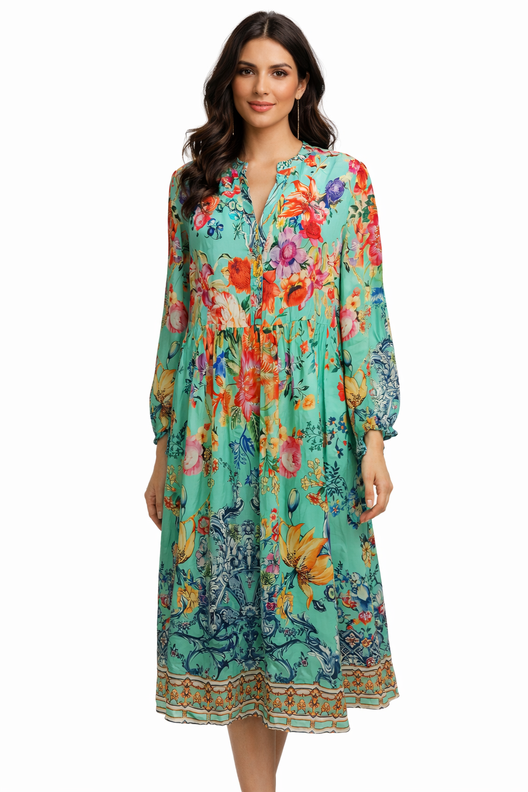 Padarais mekko – silkki-viskoosia