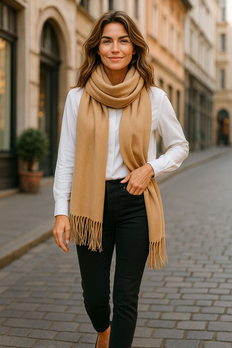   Cashmere Sensation huivi, light beige