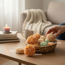 Pioni kukkakynttilät 3 kpl /pkt