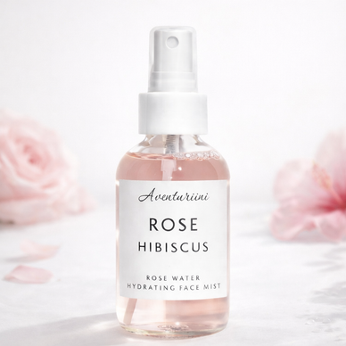 Rose Hibiscus Luomukukkavesi 50ml