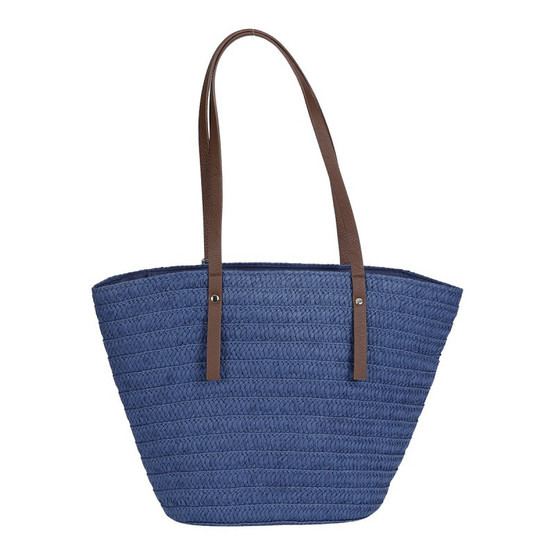 Shoulder bag York, blue 