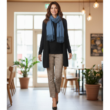 Nilkkapituiset ruutuhousut