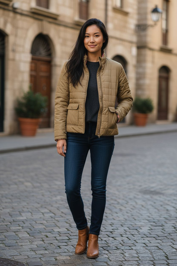 Kääntötakki Oliivi