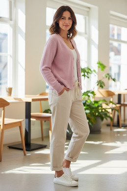 Neuletakki Jenny roosa