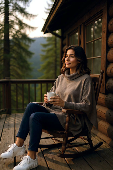 Lissu lepakkohihainen neule, kaksi väriä