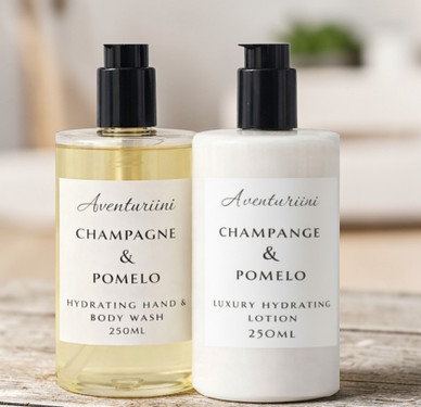 Aventuriini Champagne & Pomelo Hand & Body Wash 250ml 