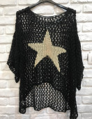 Ilmeen viimeistelevä verkkoneule tähtikuviolla