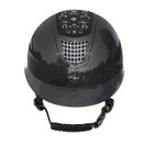 FP Quantinum Chic Shiny ratsastuskypärä aurinkolipalla, musta