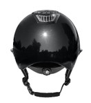 FP Quantinum EOS 2.0 Shiny ratsastuskypärä aurinkolipalla, musta