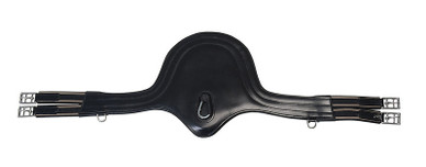 Satulavyö vatsapanssarilla nahkaa 