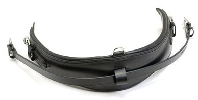Vatsavyö QH-siloihin nahkaa, suora malli 80 cm